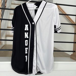 Two color baseball jersey